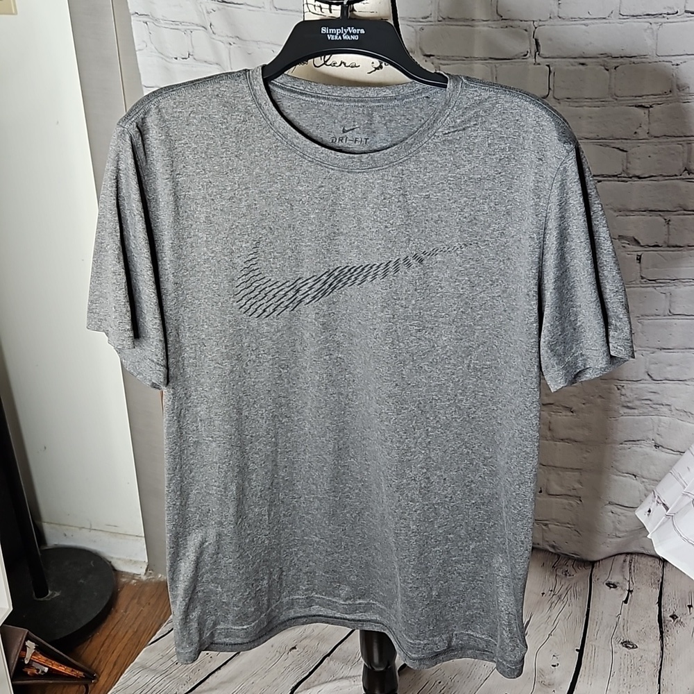 Nike Dri-Fit Men's T-Shirt Dark Grey Size Large
